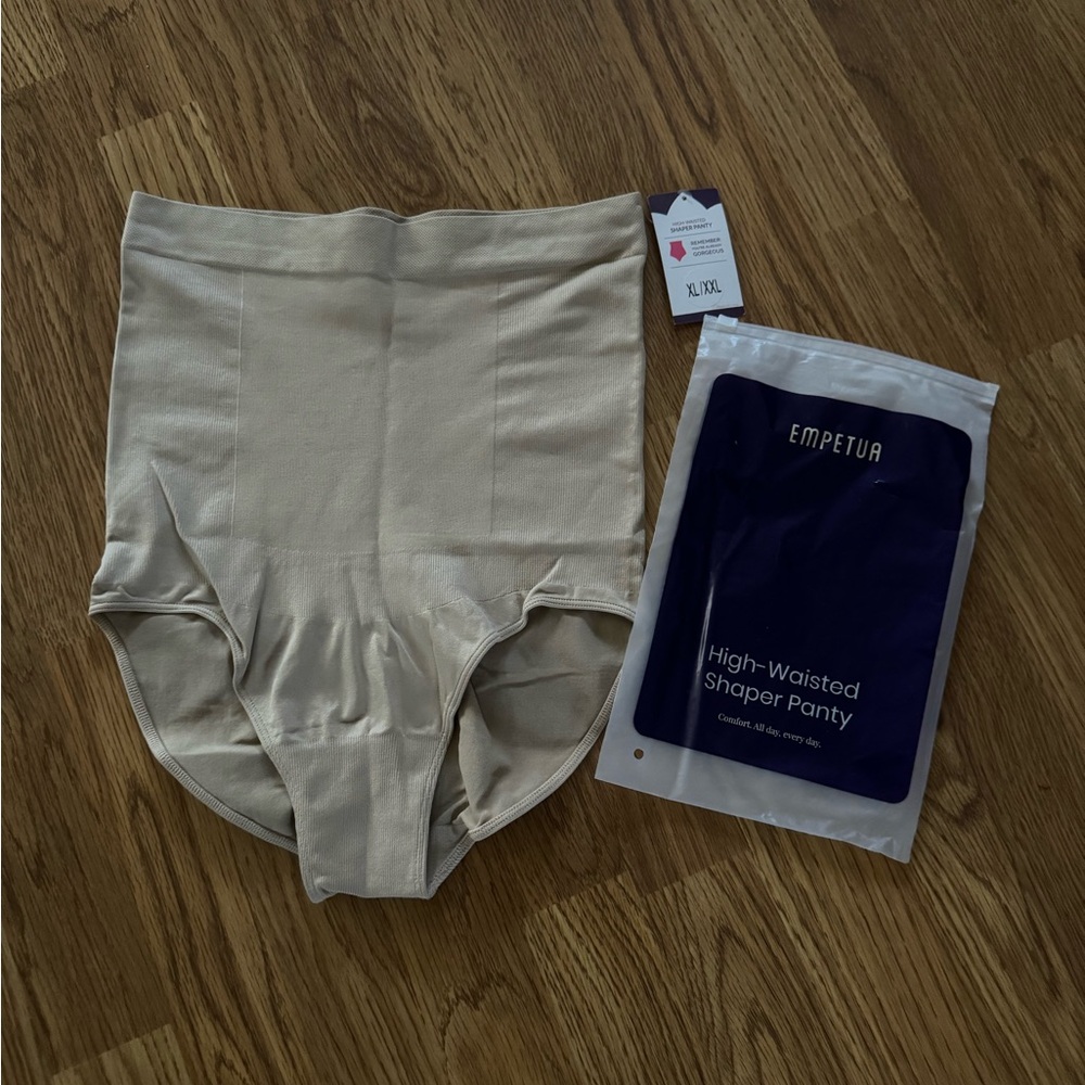 NWT High-Waisted Shaper Panty - Tan